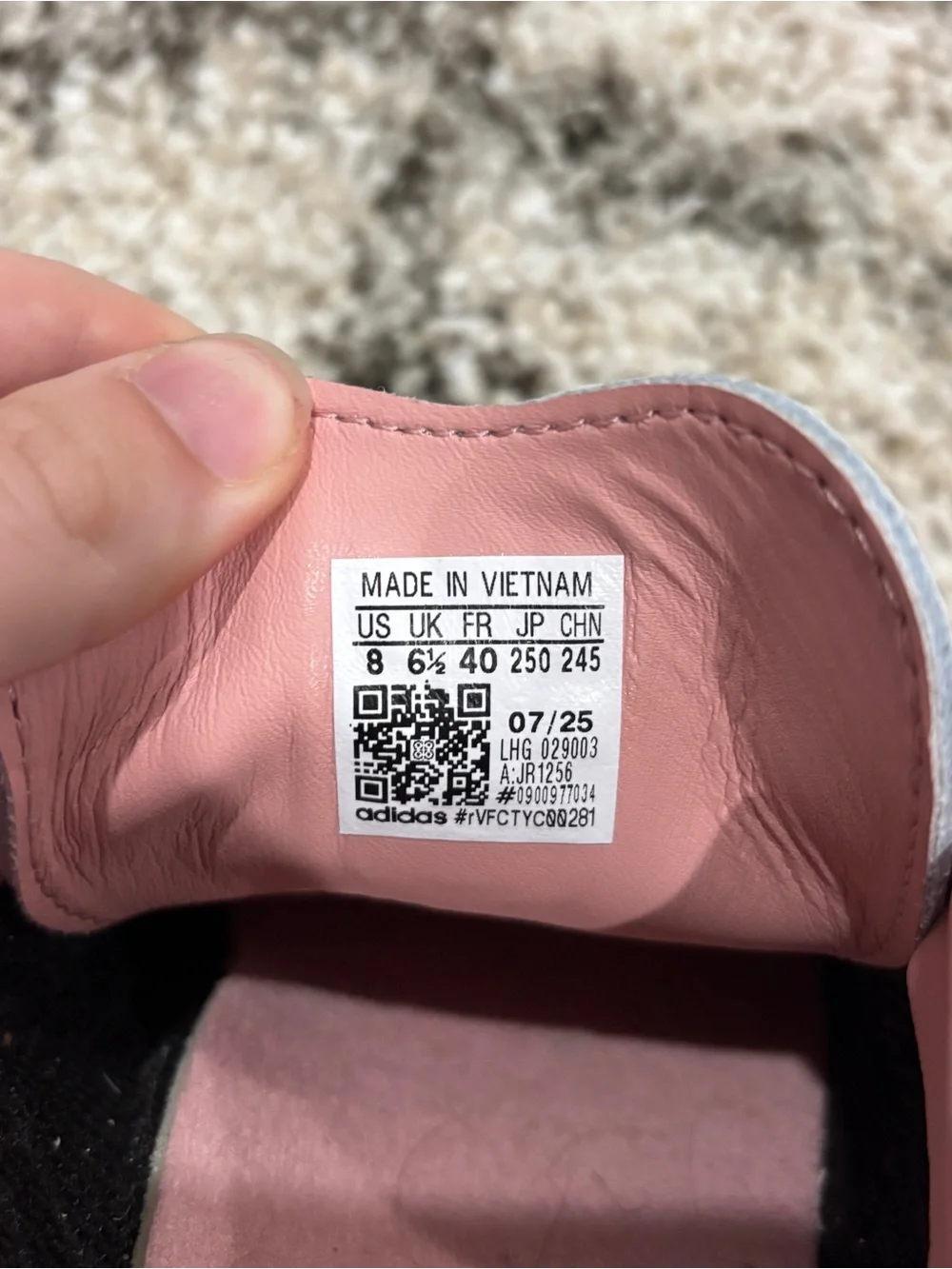 adidas sneakers cow
